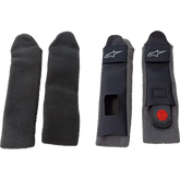 ALPINESTARS Supertech R10 Chin Strap Covers 8952624-10